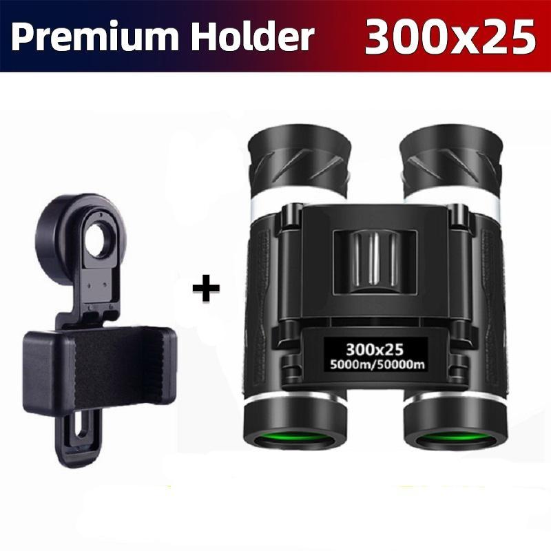 Binoculars Long Range Hd Folding Low Light Night Vision 4k Telescope For Hunting Tourism Outdoor
