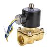 2 Вт?200?20 G34in Соленоидный клапан Латунь Нормально закрытый Электрический соленоидный клапан для воды воздуха