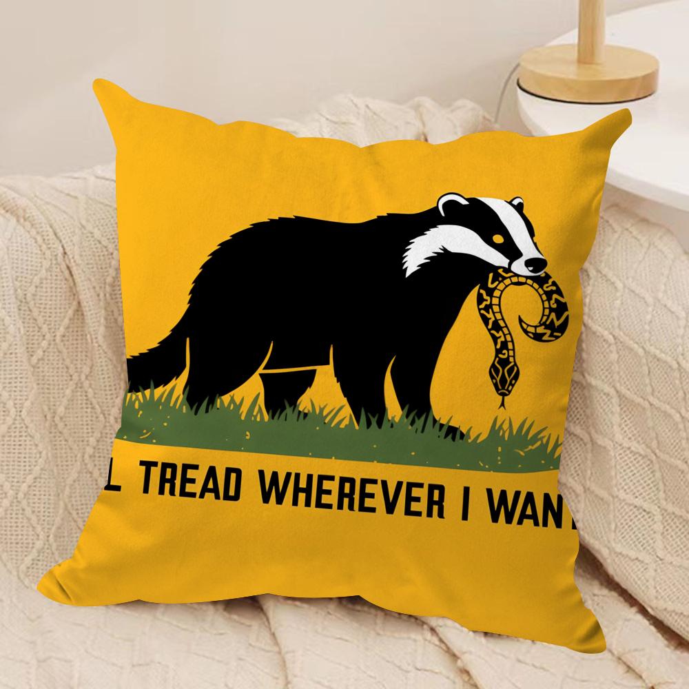 ill tread wherever Cushion Cover Soft Plush Fabric DoubleSided Printed Cushion Covers for All Seasons Modern HomeDecor Gift