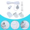 32mm Roller Blind Fittings Kits with Beaded Chain and Screws White Curtain Shade Repair Accessories for Home and Office