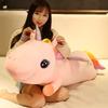 Unicorn Plush Pillow With Soft Short Plush For Girls Birthday Gift