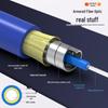 Zhongtian Hengke Telecom-Grade Single Mode Indoor Armored Fiber Optic Patch Cable