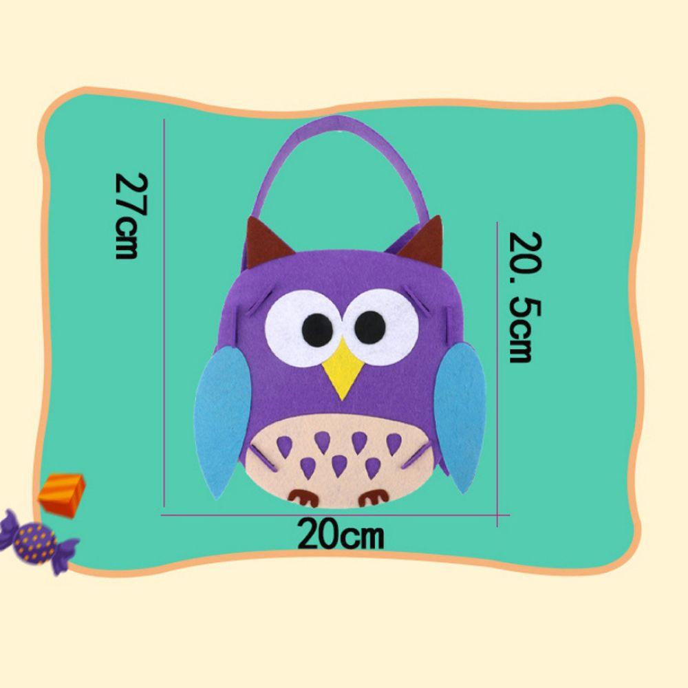 Детская сумка-тоут Материалы для DIY Украшение на Хэллоуин Мешок для конфет на Хэллоуин Корзина для подарков Ведро для хранения