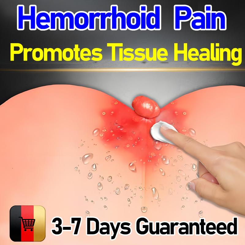 End Painful Hemorrhoids! Maximum Strength Anal Pain Relief Ointment - Stops Itching, Shrinks Piles 55g