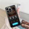 Чехол для телефона с цифровым управлением радаром для iPhone 17 Air 16 15 Pro Max 14 Plus 16E Coque 13 Pro 12 Mini 11 Прозрачная крышка Силикон