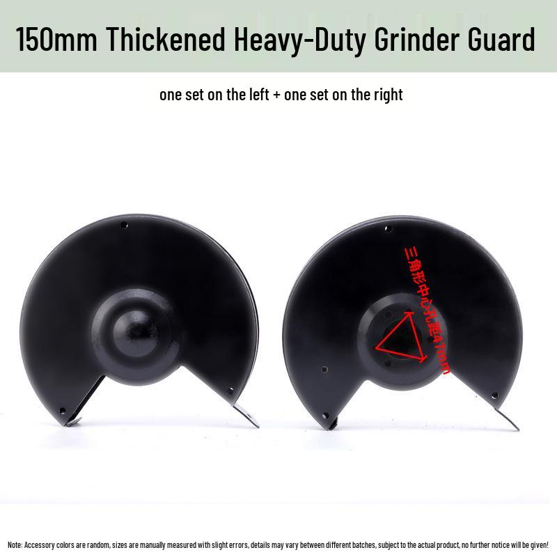 Bench Grinder Guard with Thickened Housing, 250mm Cover, and 200mm Safety Glass – West Lake Style.