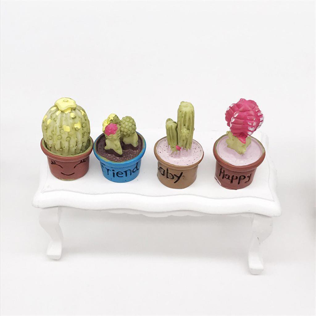 (Драгоценная память)1:12 мини-украшений для сада, милые мини-сочные садовые аксессуары из смолы