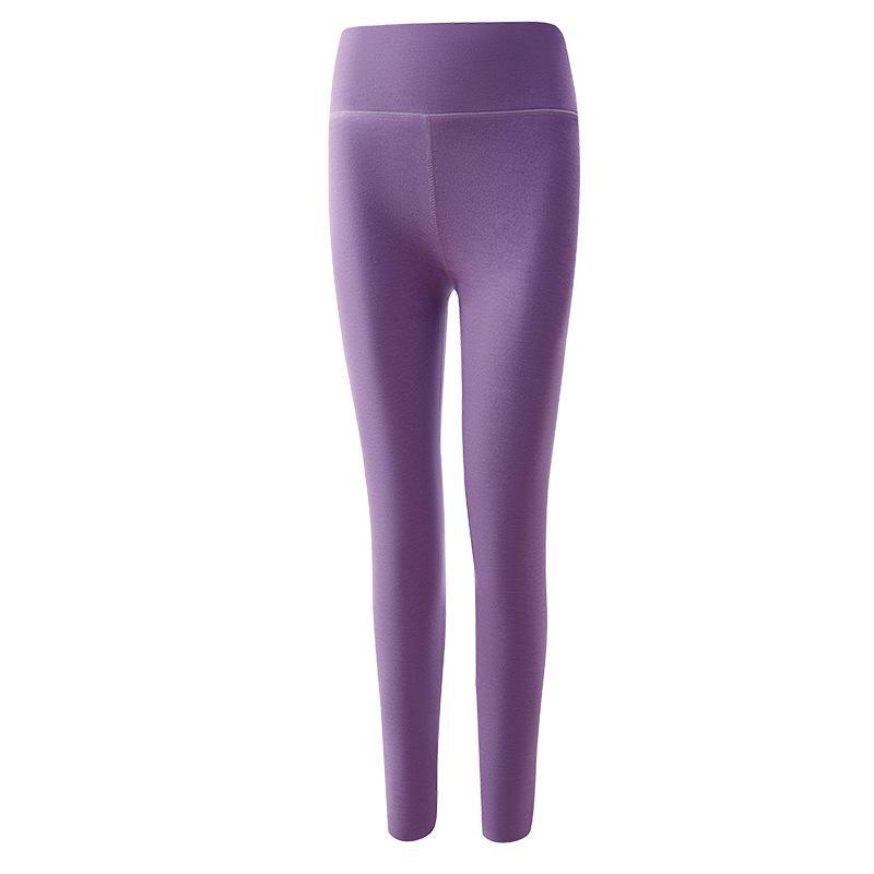 Женские теплые леггинсы из шелка Mulberry с высокой талией - антистатические, бесшовные шерстяные брюки для осени и зимы