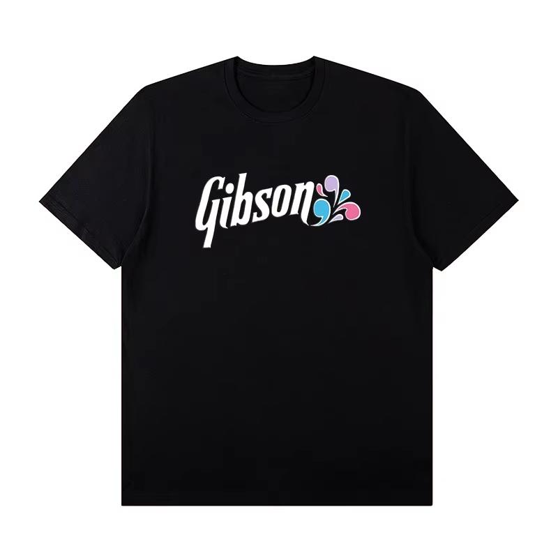 Slash Collection Gibson Les Paul Shortsleeved Tshirt Rock Band Costume Summer Clothing Fashion Tops Graphic T Shirts