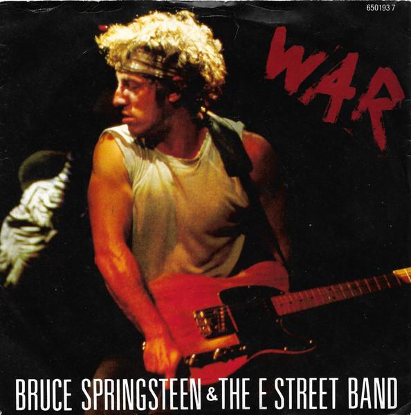 7-дюймовая пластинка BRUCE SPRINGSTEEN & THE E-STREET BA - War 6501937 CBS 1986 UK Рок Б/У