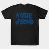 Мужчины Черная футболка с принтом Super Large TShirt a-taste-of-blood No-Cut Transfer Paper Печати Хлопковая футболка