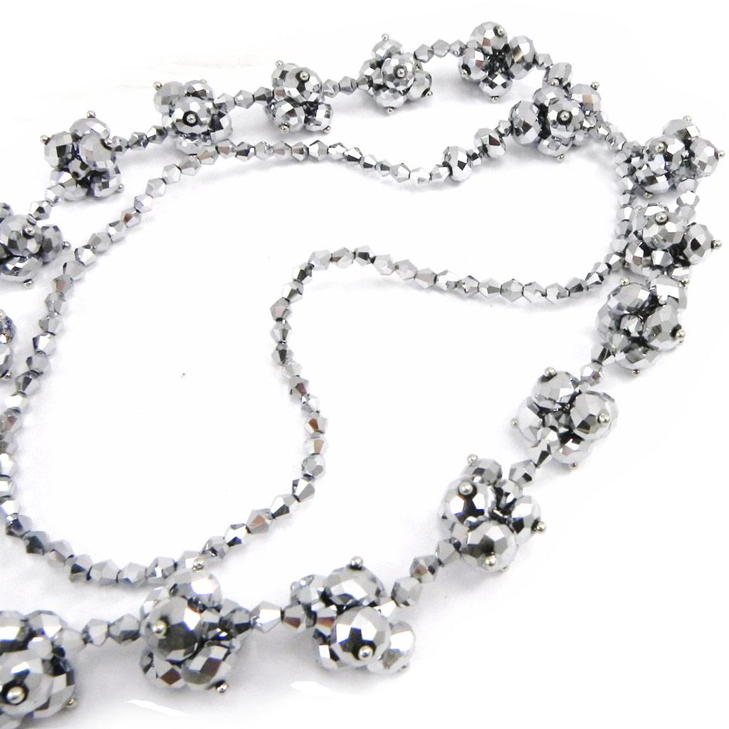 Les Trésors De Lily [I2699] - Серебряное дизайнерское длинное колье «Сисси»