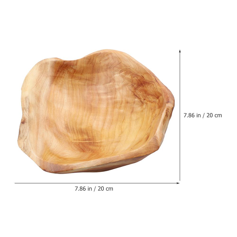 Корень резной деревянной тарелки для фруктов сервировочный деревянный поднос для фруктов чаша для кофе деревянная ваза для фруктов деревянная тарелка для фруктов кухонный бар
