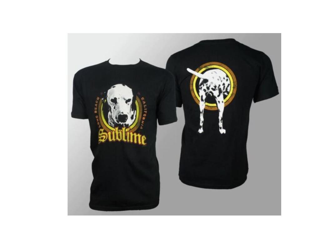 26 SUBLIME Lou Dog T Shirt Men Concert Tour Size S-4XL Tee Black 2 SIDE Unisex T-Shirt