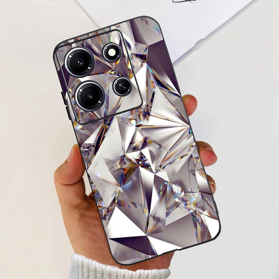 Модный Чехол-бабочка для телефона Infinix Note 30i Note30 Pro 2023 Мягкий Силиконовый ТПУ Задняя Крышка Для Infinix Note 30 Pro Note30i