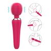 Секс-игрушки Вибрационный массажер Стильный забавный силиконовый стимулятор клитора Мастурбатор Массажная палочка для женщин