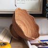 Natural Rattan Woven Fruit Plate Key Bowl for Entryway Table Storage Baskets Small Round Organizing Wallet Bathroom Base