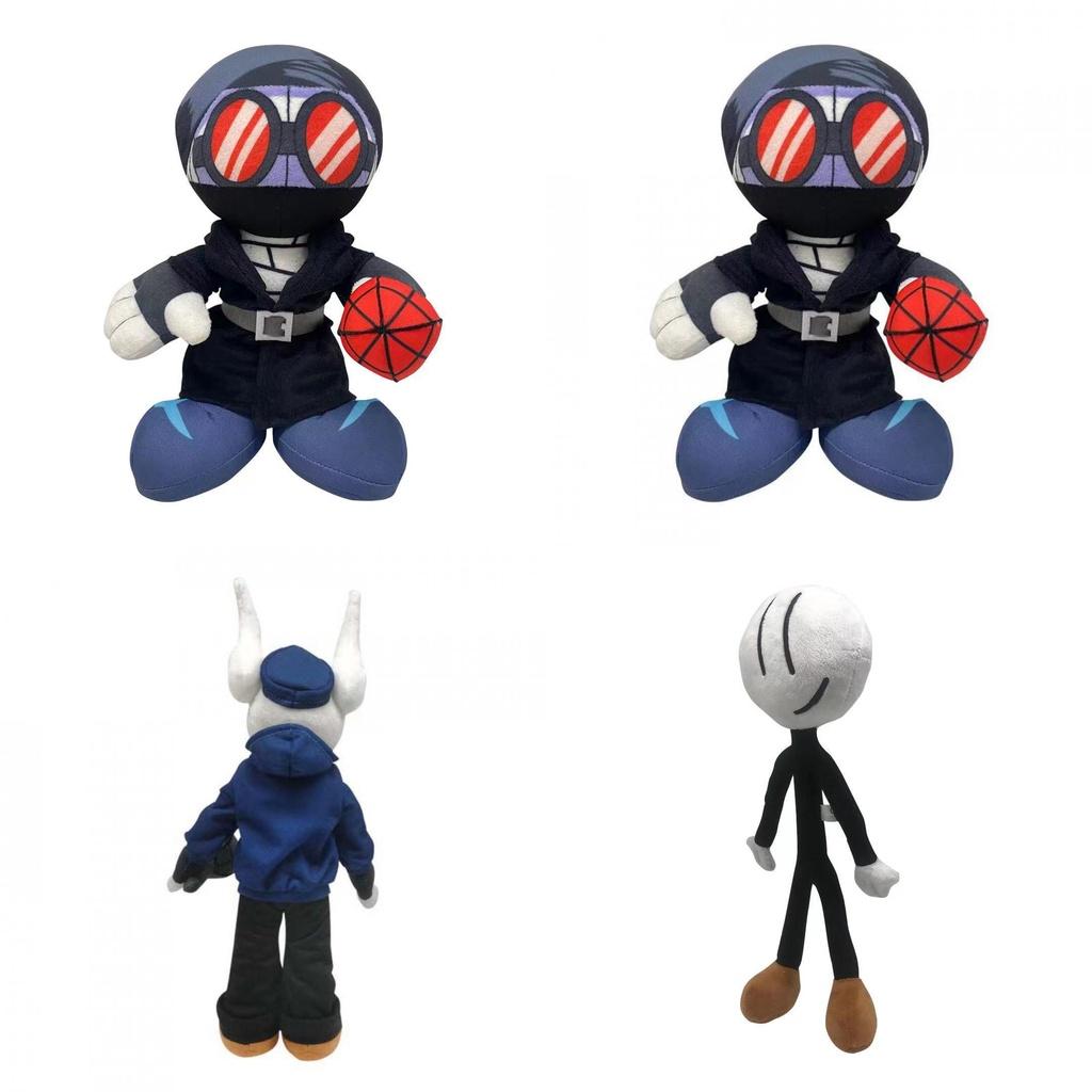 Soft Friday Night Funkin Plush Toy Fnf Skid Pump Stuffed Dolls For Kids**
