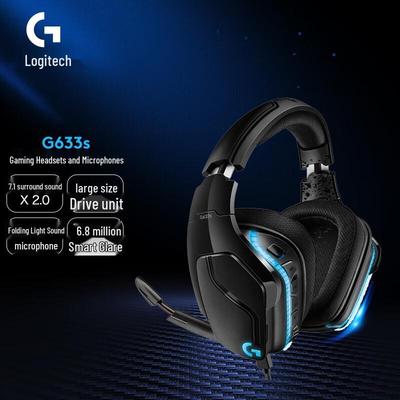 Logitech Проводная игровая гарнитура G633s с объемным звуком 7.1