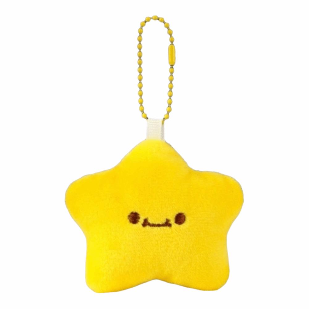 Stuffed Doll Star Plush Key Chain Cute Doll Couple Keychain Stars Keychains Christmas Gift