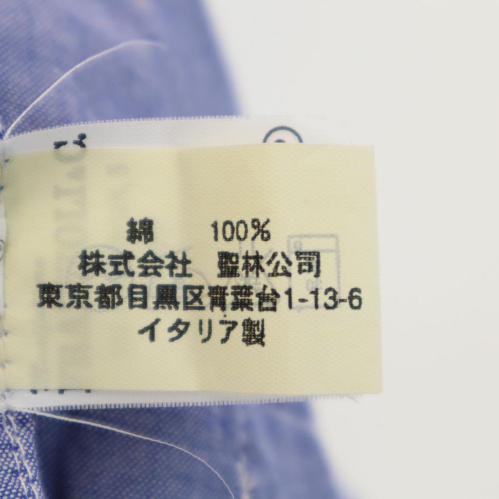 Fraizzoli Made In Italy Short Sleeve Shirt Dress 40 Blue Purple Women Used