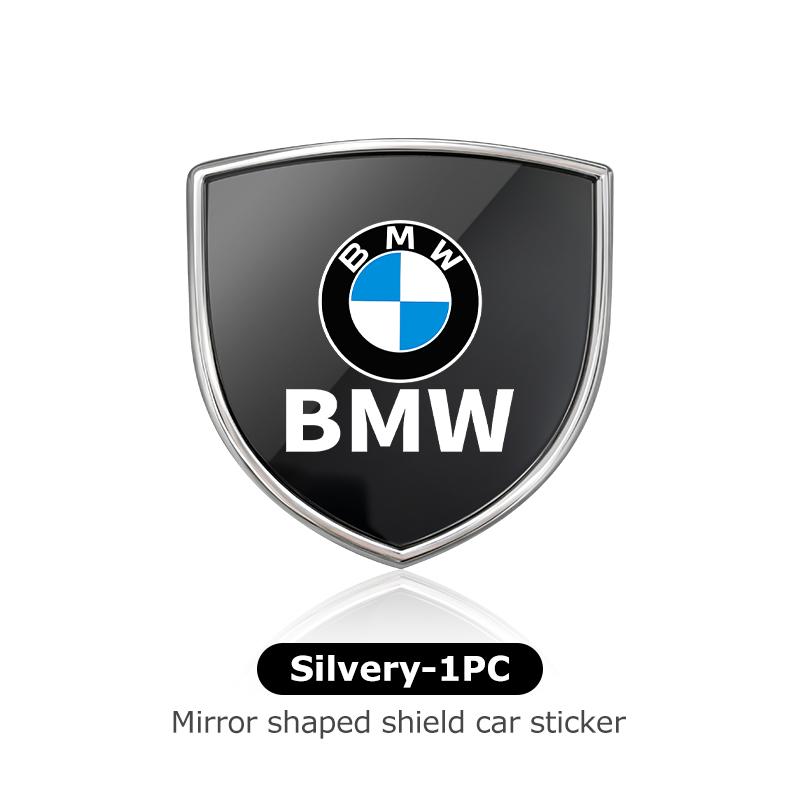 SNLL4 Car Badge Body Side Metal 3D Emblem Decorative Sticker Styling For BMW M 1 3 4 5 6 7 Series M3 M6 F01 F02E34 E36 E70 F10 X6 X1