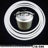 Explosion-Proof Pressure Cooker Sealing Ring: C-Type Rubber Lid Seal Accessory