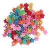 100pcs Small Star Hair Claw Clips Assorted Color Cute Claw Clips Hair Accessories for Girls Kids