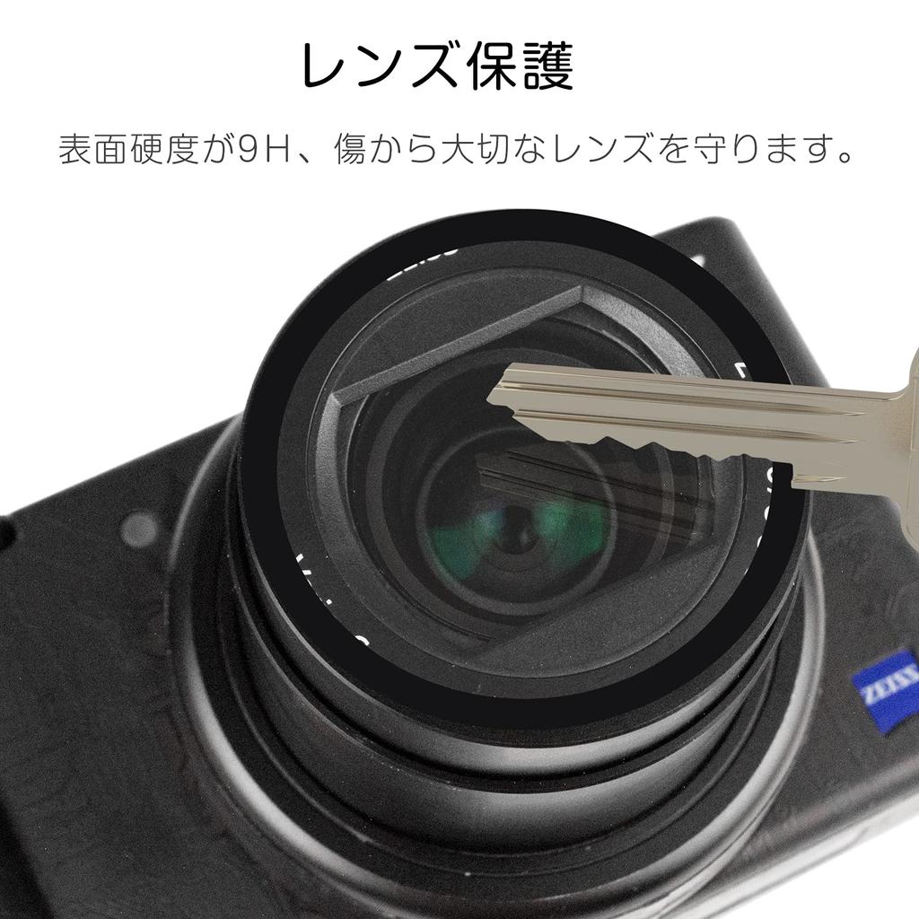 Kinokoo UV Filter for Canon PowerShot G9X Mark2 Digital 9H High Tempered Set of 2 Camera, Hardness, Transmittance, Fingerprint-Resistant, Bubble-Free,