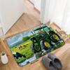 1Pcs Anti Fatigue Kitchen Rugs, Countryside Tractor Print Waterproof Non-Slip Thick Cushioned Kitchen Mat Heavy Duty Comfort Standing Mat for Kitchen