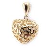 [J8628] - Gold Plated 'Love' Pendant