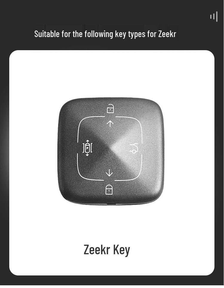 Ключница Bluetooth для Zeekr 001 и Сумка-застежка для корпуса автомобиля Zeekr 009 для мужчин и женщин (2023 ME Версия)