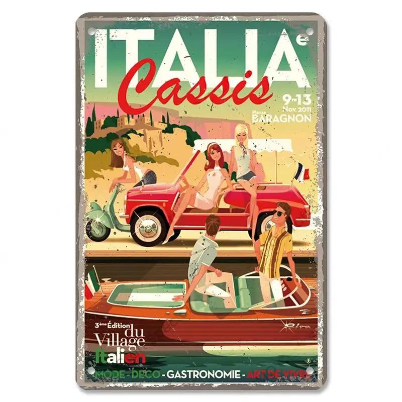 Винтажный папин автомобильный плакат с автобусом, ретро металлические таблички, знаки Гран-при, автомобильная металлическая жесть, гараж, бар, паб, клуб, домашний декор стены