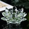 1 шт. Подсвечники Лотос Настольный декор Хрустальный Элегантный Ручной работы Стекло Домашний декор Доступно несколько вариантов