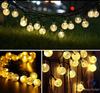 Outdoor Waterproof Twinkling Star Solar String Lights for Garden & Balcony Decoration - Holiday & New Year Lighting