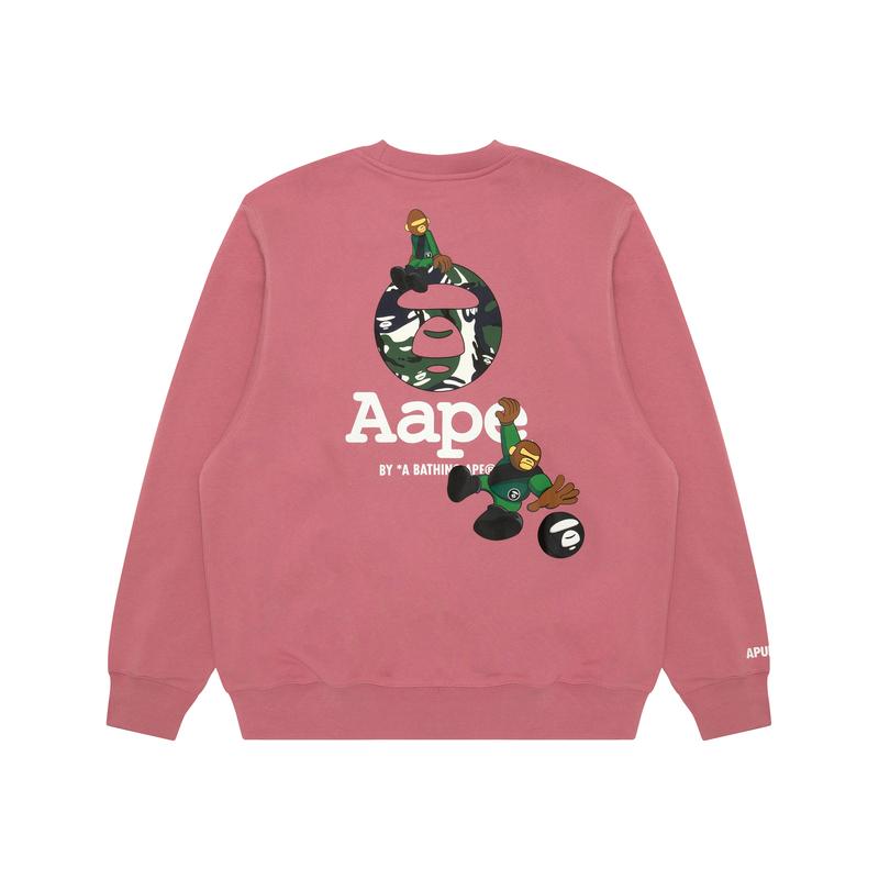 Aape By *A Bathing APE® Logo Crew neck Sweatshirt AAPSWMC343XXN