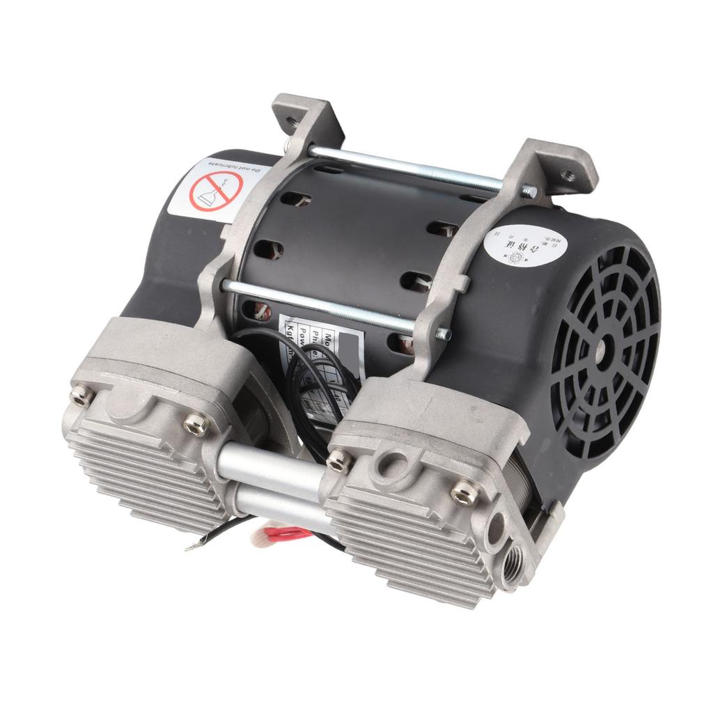 Безмасляный воздушный вакуумный насос с низким уровнем шума, с фильтром-глушителем, 220 В 130 Вт для машинного оборудования