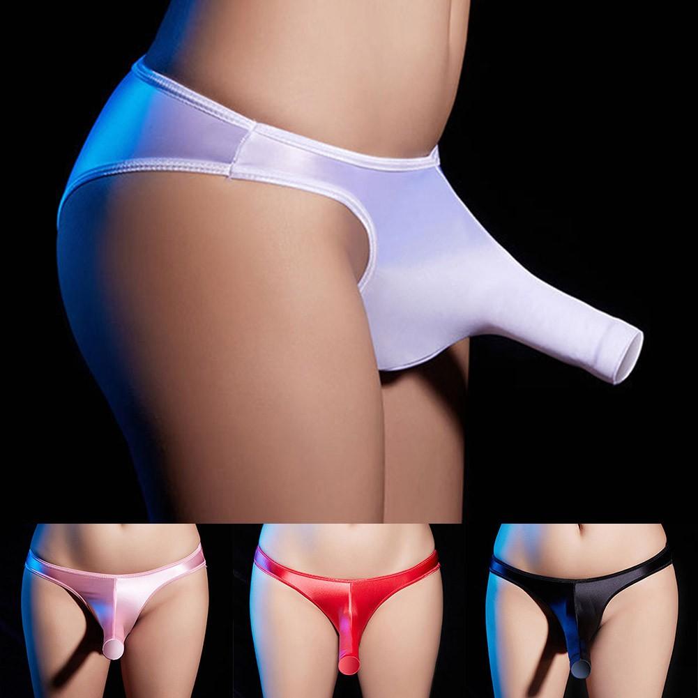 Нижнее белье Трусы Эротическое белье Трусики Мужские масляные блестящие