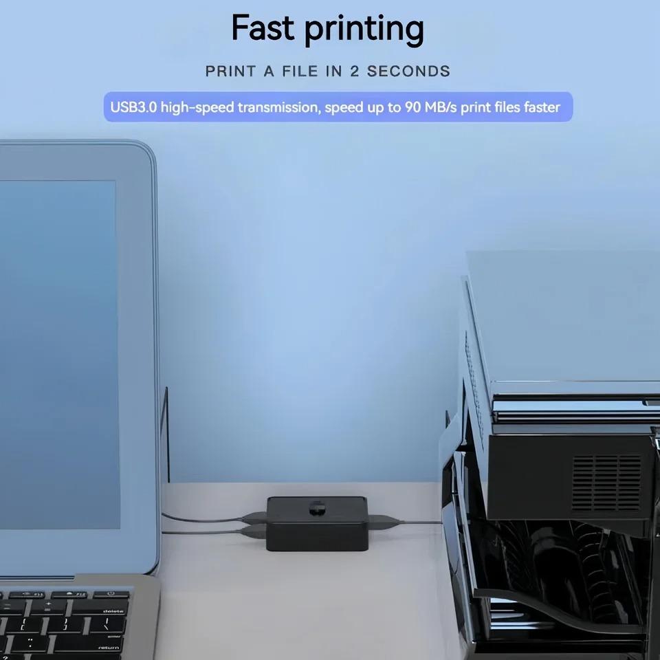 USB 3.0 коммутатор KVM-переключатель 1x2/2x1 двунаправленный общий контроллер-разветвитель для компьютера ноутбука клавиатура мышь принтер