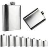 Vintage Style Stainless Steel Flask Portable Outdoor Camping Hip Flask