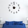 Nordic Silent Acrylic Wall Clock DIY Digital Clock for Living Room and Bedroom Creative Wall Sticker Clock