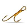 Ultra Sharp 20pcs Double Hook Fishing Crank Pike Fish Gadgets High Carbon Steel