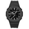 G-Shock Аналогово-цифровые Часы Мужские Кварцевые GA-2100LXB-1A Ремешок из Био-смолы Черный Циферблат 200М