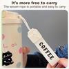 550ml Thermal Cup Stainless Steel Vacuum Flasks Cute Travel Coffee Cup