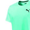 Puma Футболки Мужские Зеленые С Круглым Вырезом Умеренный Прямой Крой 584369-05