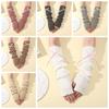 Bowknot Arm Warmers Y2K Half Finger Gloves Fashion Long Wrist Gloves Women