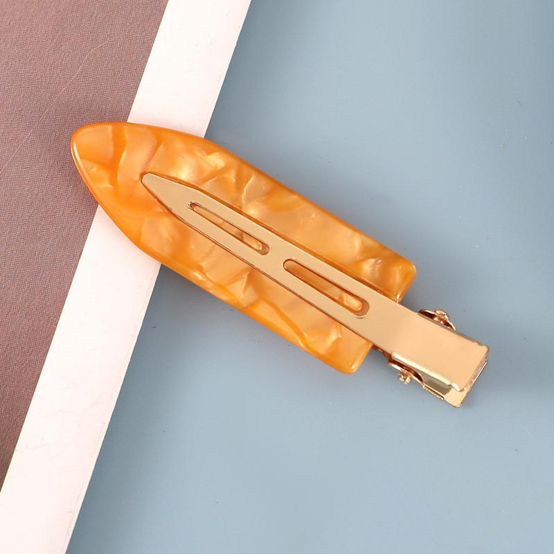 2/3/4/6 шт. ацетатные заколки для волос в Корейском стиле, золотисто-белые блестящие заколки для волос, головные уборы для девочек и женщин, аксессуары для волос