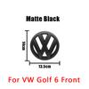 Hub Caps 1Pcs 135mm 110mm VW Golf 6 MK6 For Volkswagen Golf6 2009-2012 Car Rear Trunk Lid Front Grill Emblem Trunk Auto Badge Ac