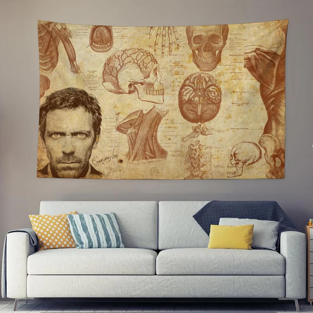 VIKAMA HHouseMD Tapestry HippieStyle Wall Art Living RoomDormHoliday PartyClub Home Decor Backdrop