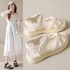 Nonslip Strips Heel Woman Shoes Dress Beige High Heels Summer Outdoor Sneakers Sport Low Prices Funny Womenshoes Fashion